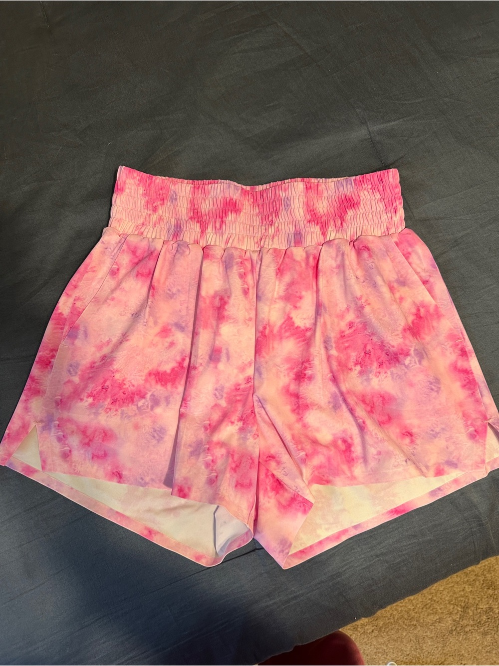 ZYIA Pink Hendrix Finesse Shorts